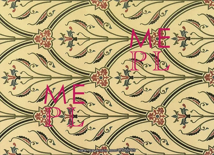  : Medieval Floral Pattern