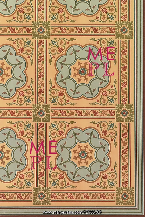  : Medieval Floral Squares