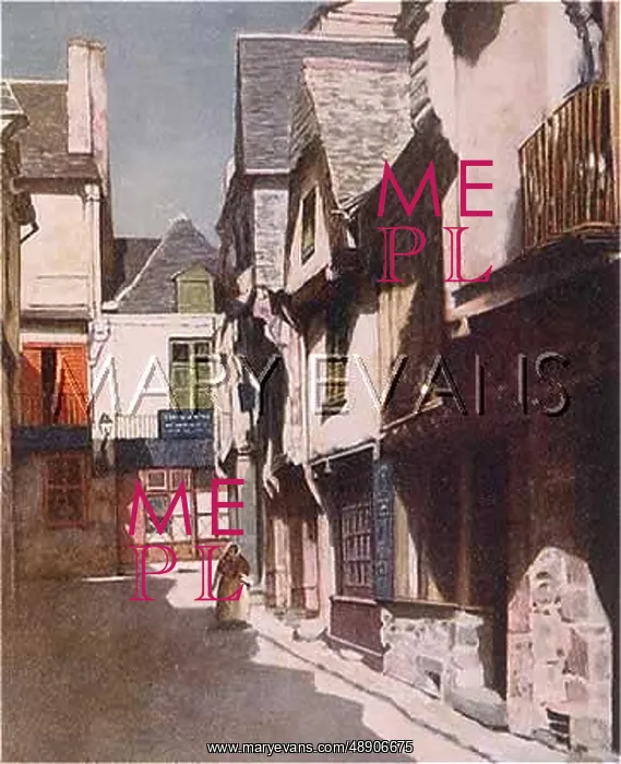 : MEDIEVAL HOUSES, VITRE : MEDIEVAL HOUSES, VITRE