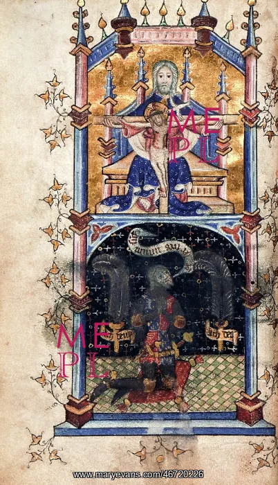 : Medieval illumination: Edward the Black Prince : Medieval illumination: Edward the Black Prince