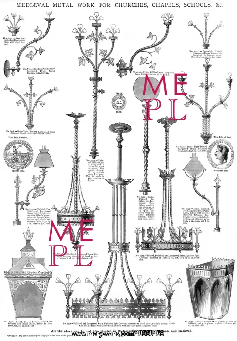 : Medieval metalwork for churches, chapels, schools, Plate 167 : Medieval metalwork for churches, chapels, schools, Plate 167