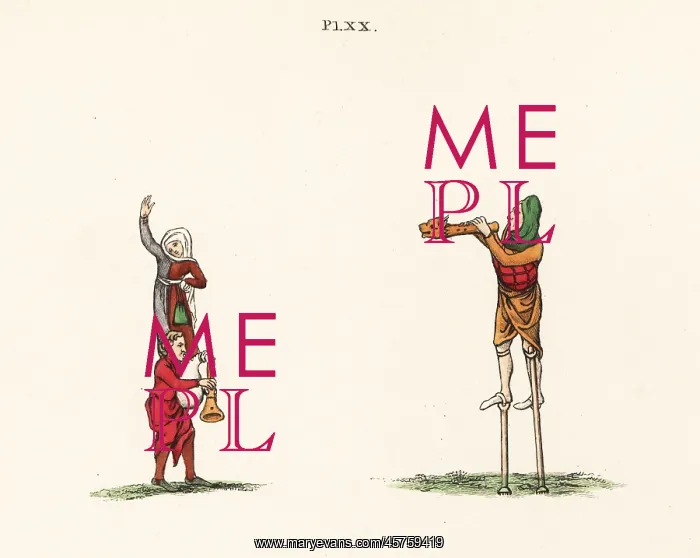 : Medieval performers : Medieval performers