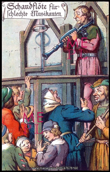 : Medieval Punishment, Shame Flute : Medieval Punishment, Shame Flute