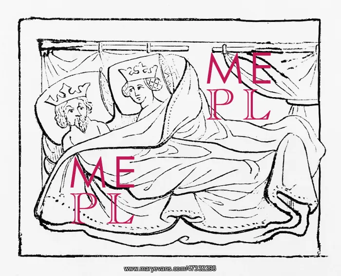  : MEDIEVAL ROYALS IN BED