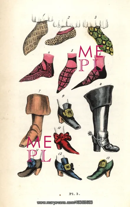 : Medieval shoes and boots in England : Medieval shoes and boots in England