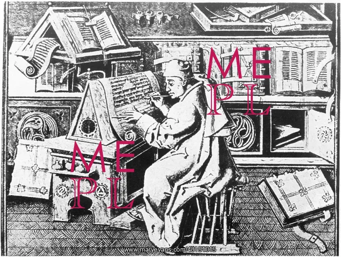 : Medieval writing desk : Medieval writing desk