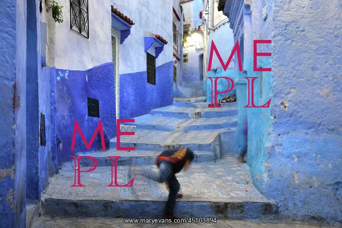 : Medina, Chefchaouen, Morocco : Medina, Chefchaouen, Morocco
