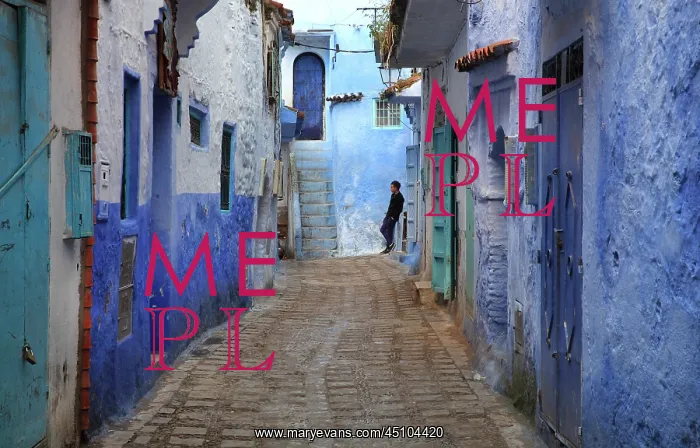 : Medina, Chefchaouen, Morocco : Medina, Chefchaouen, Morocco
