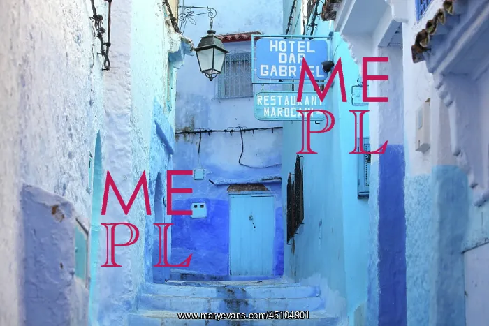 : Medina, Chefchaouen, Morocco : Medina, Chefchaouen, Morocco
