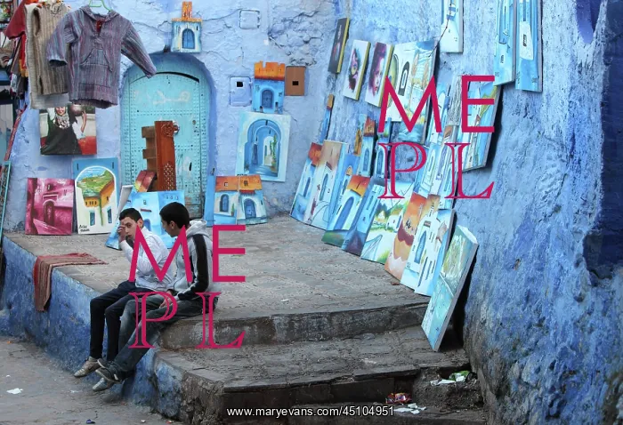 : Medina, Chefchaouen, Morocco : Medina, Chefchaouen, Morocco