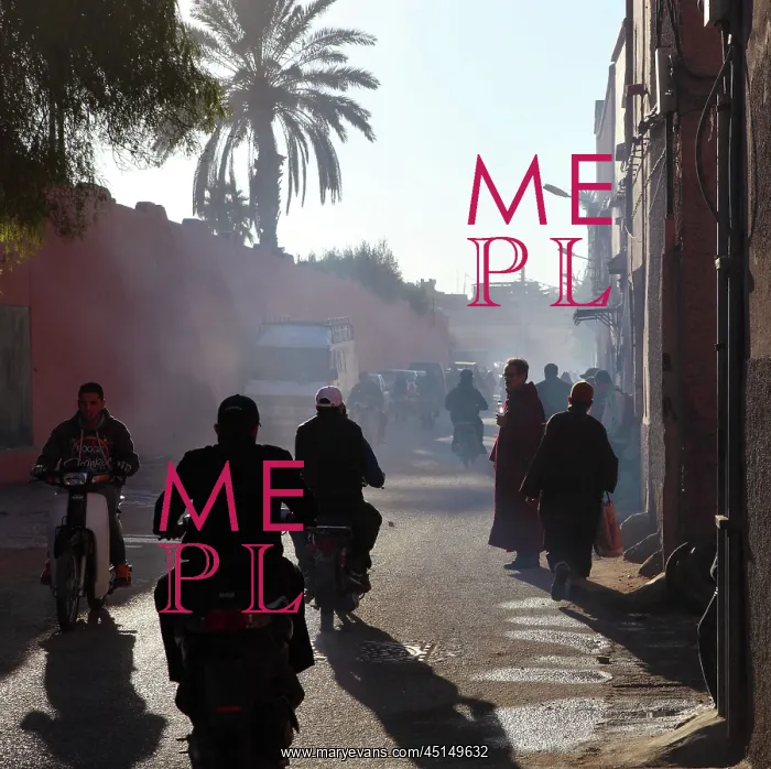 : Medina street scene, Marrakech, Morocco : Medina street scene, Marrakech, Morocco