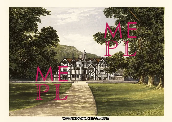 : Meer Hall, Worcestershire, England : Meer Hall, Worcestershire, England