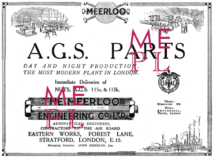 : The Meerloo Engineering Co Ltd. Forest lane Stratford E15 : The Meerloo Engineering Co Ltd. Forest lane Stratford E15