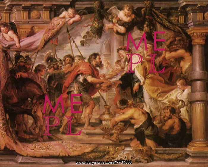 : The Meeting of Abraham and Melchizedek, by Rubens : The Meeting of Abraham and Melchizedek, by Rubens