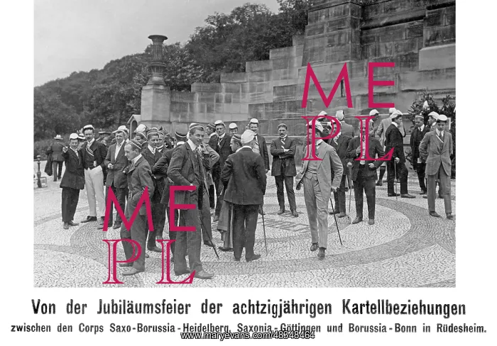 : Meeting of Corps students, 1908 : Meeting of Corps students, 1908