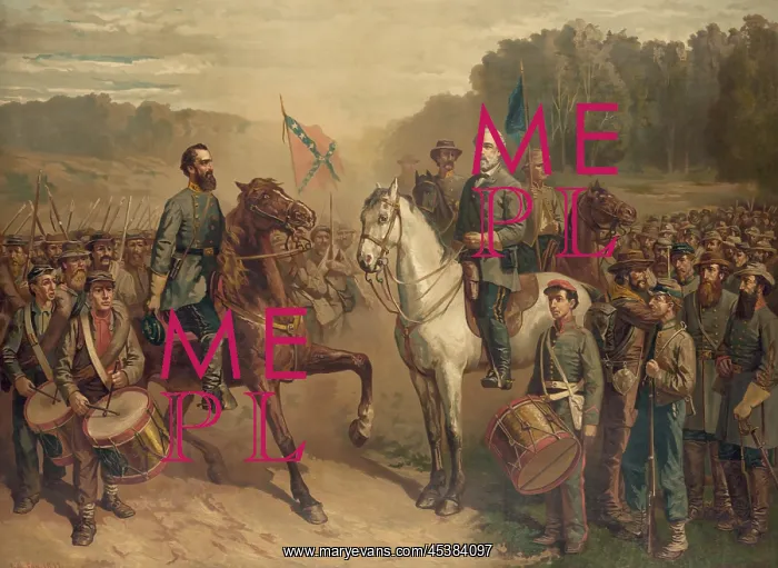  : The last meeting between Gen. Robert E. Lee
