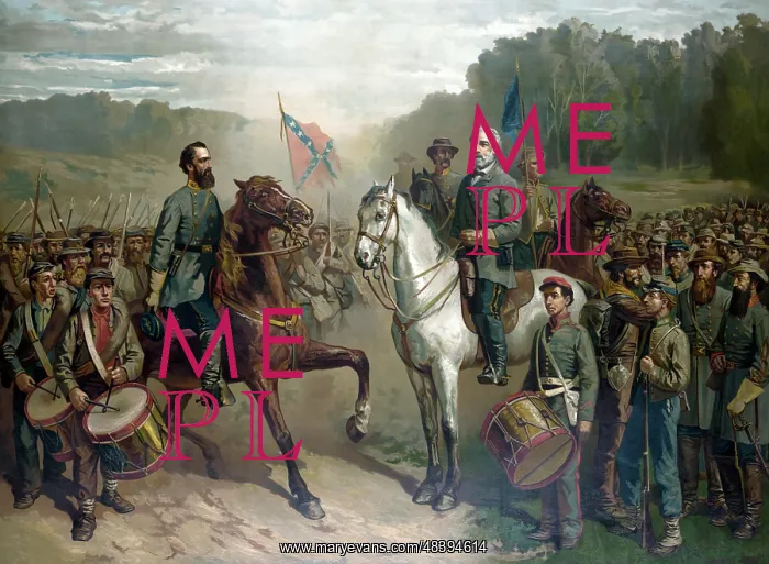  : The last meeting between General Robert E. Lee