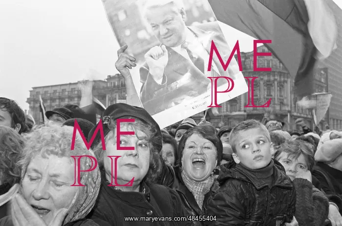 : Meeting in Manege Square, 1991 : Meeting in Manege Square, 1991