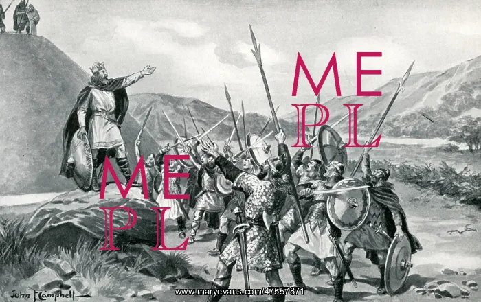 : Meeting of Saxon Chiefs : Meeting of Saxon Chiefs