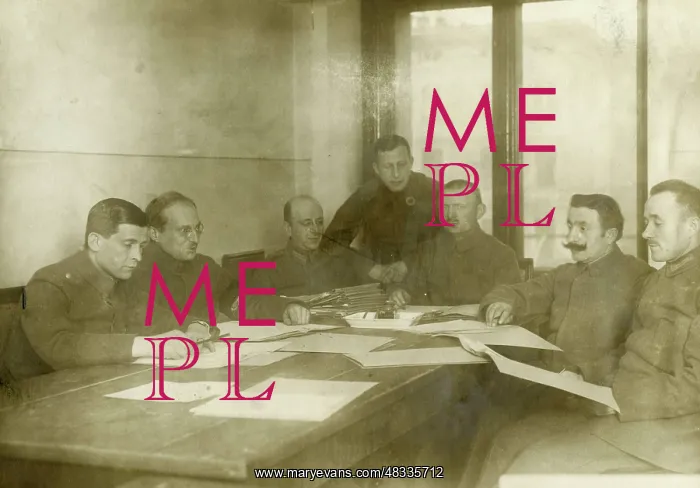 : Meeting of the Seven Commission, 1918 : Meeting of the Seven Commission, 1918