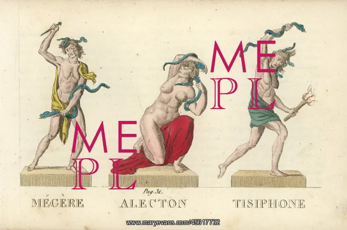 : Megaera, Alecto and Tisiphone, the Greek Enrinyes : Megaera, Alecto and Tisiphone, the Greek Enrinyes