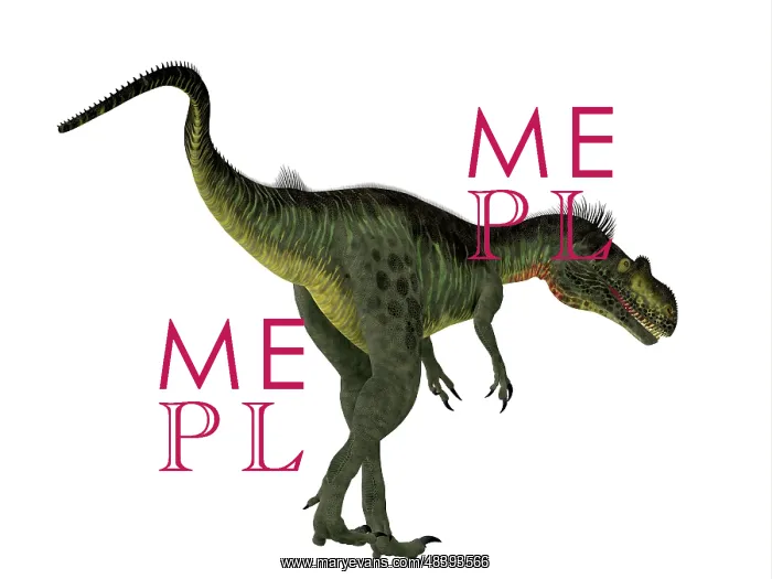 : Megalosaurus dinosaur on white background : Megalosaurus dinosaur on white background