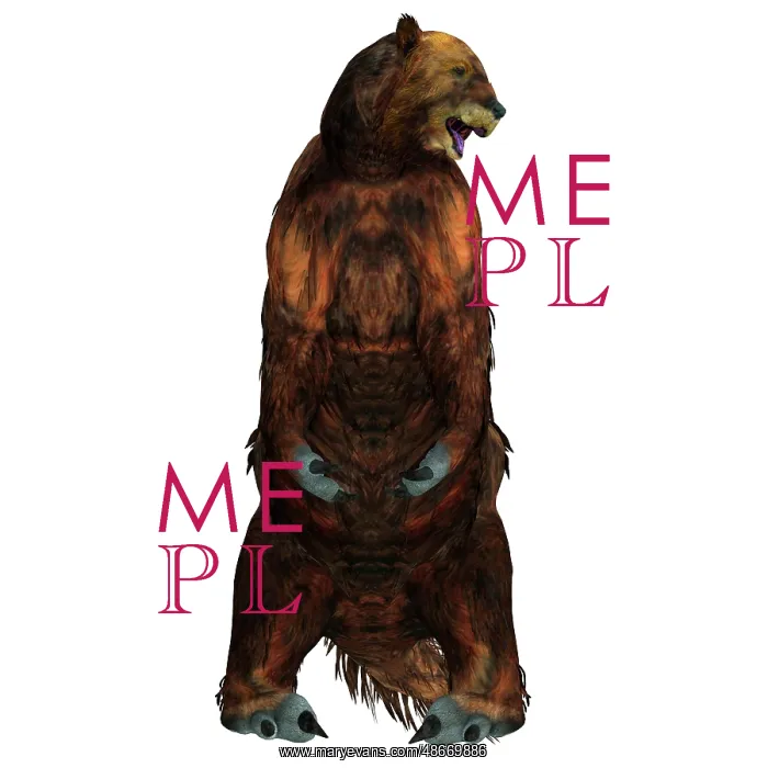 : Megatherium sloth in a sitting position : Megatherium sloth in a sitting position
