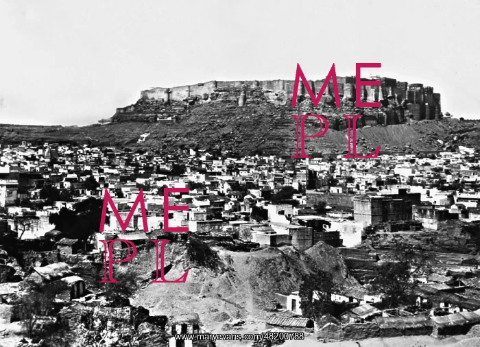 : The Mehrangarh Fort in Jodhpur : The Mehrangarh Fort in Jodhpur