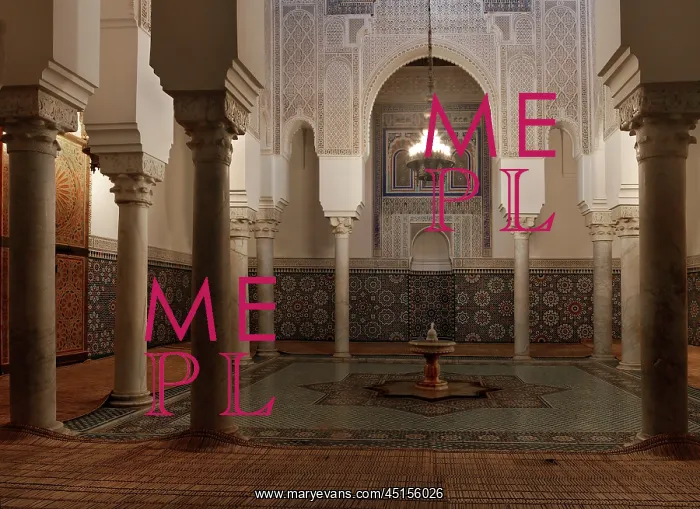 : Meknes. Mausoleum of Moulay Ismail, Meknes, Morroco : Meknes. Mausoleum of Moulay Ismail, Meknes, Morroco