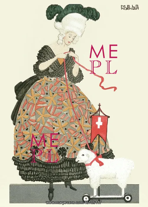 : Mela Koehler. Easter Card. Wiener : Mela Koehler. Easter Card. Wiener