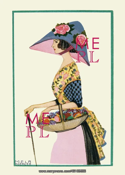 : Mela Koehler. Fashion (Easter Card) : Mela Koehler. Fashion (Easter Card)