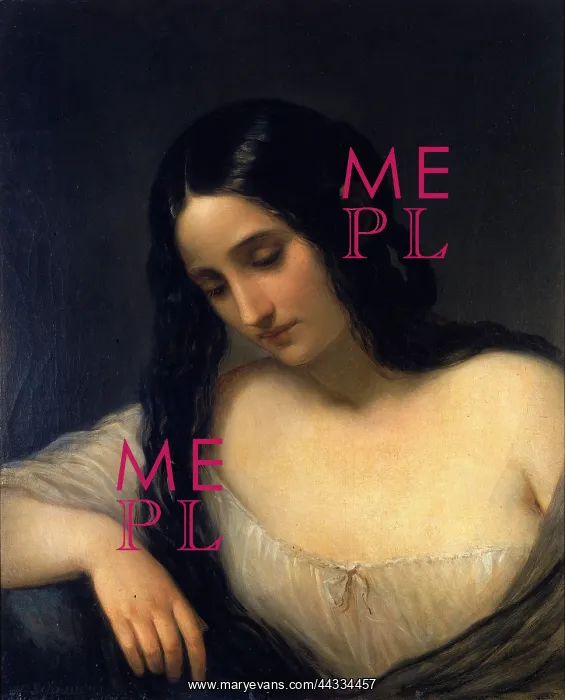 : Melancholy, by Natale Schiavoni, conserved : Melancholy, by Natale Schiavoni, conserved