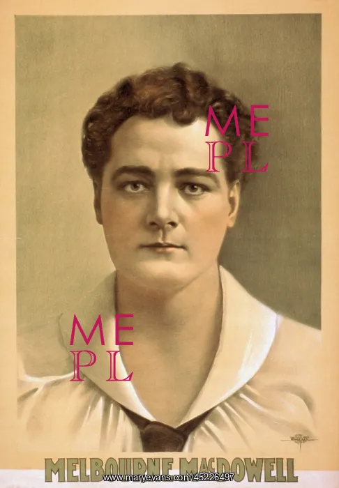 : Melbourne MacDowell (1856-1941), was popular ? : Melbourne MacDowell (1856-1941), was popular ?