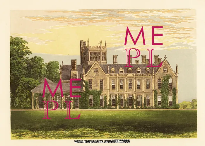 : Melbury House, Dorsetshire, England : Melbury House, Dorsetshire, England