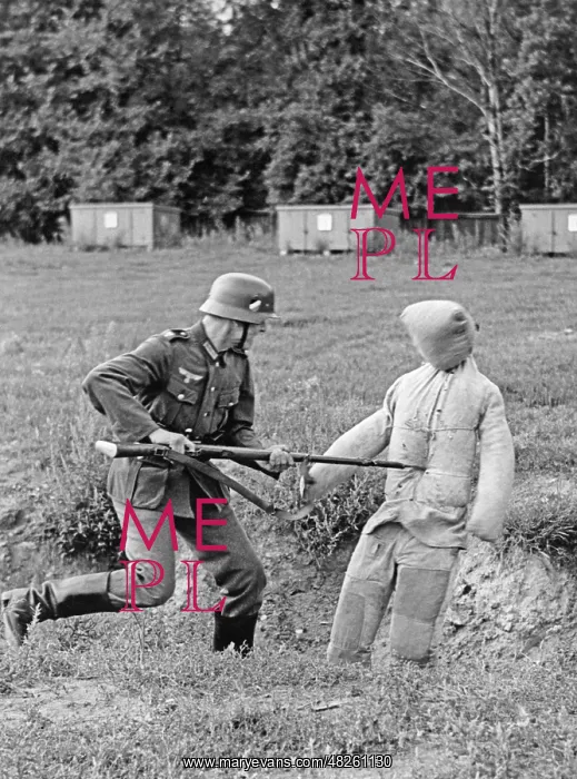 : Melee training at the Wehrmacht, 1940 : Melee training at the Wehrmacht, 1940