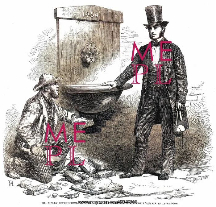: Melly drinking fountain 1861 : Melly drinking fountain 1861
