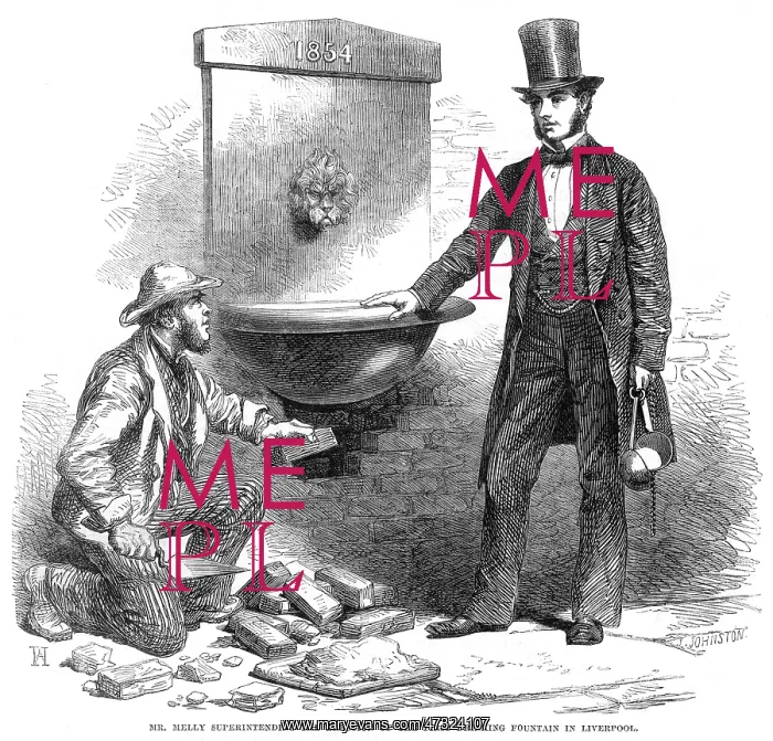: Melly drinking fountain 1861 : Melly drinking fountain 1861