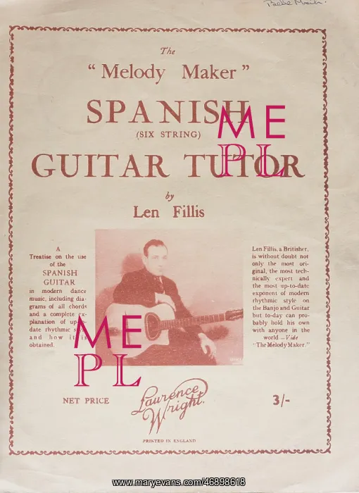 : Melody Maker Guitar Tutor by Len Fillis : Melody Maker Guitar Tutor by Len Fillis