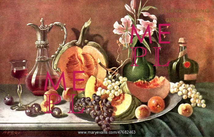 : Melon, Grapes, and Wine : Melon, Grapes, and Wine