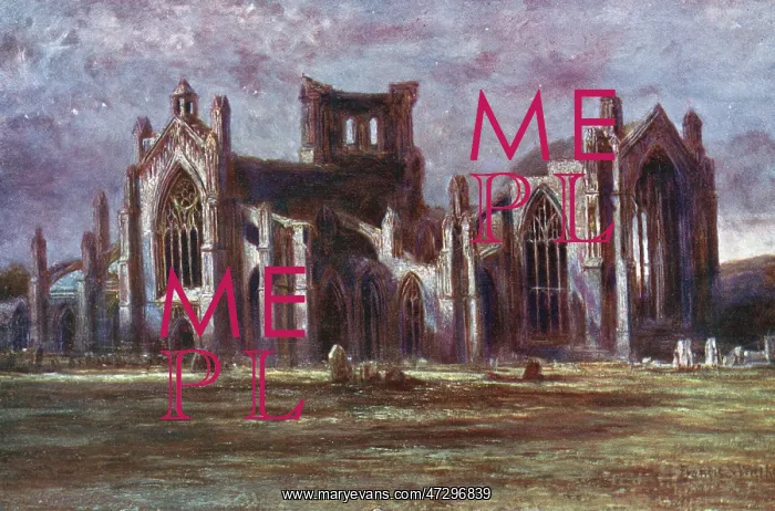  : MELROSE ABBEY 1907
