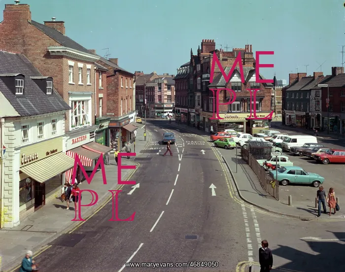 : Melton Mowbray - The Market Place : Melton Mowbray - The Market Place