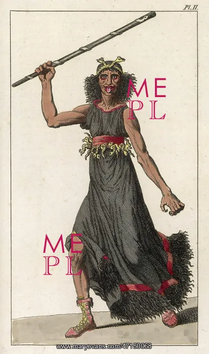 : A member of the Furies (Erinyes or Eumenides) : A member of the Furies (Erinyes or Eumenides)