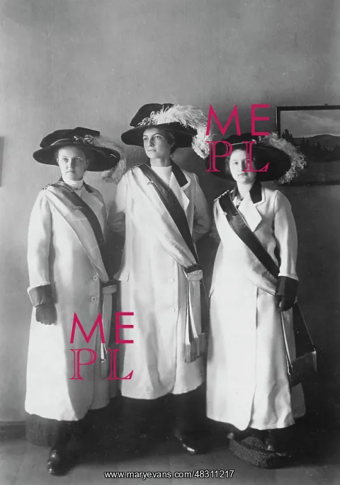 : Members of an academic sorority, 1914 : Members of an academic sorority, 1914