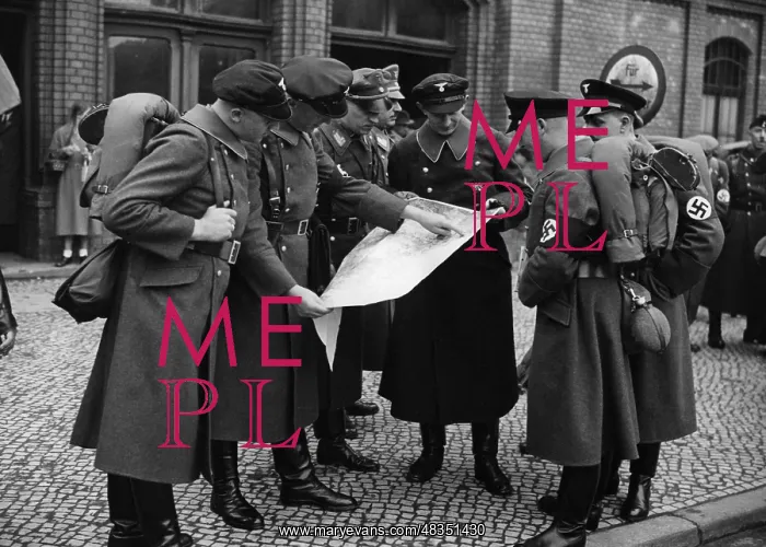 : Members of a Gau school, 1936 : Members of a Gau school, 1936