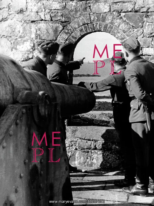 : Members of the German RAD on the island of Jersey, 1942 : Members of the German RAD on the island of Jersey, 1942