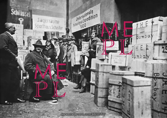 : Members of a Himalaya Expedition, 1930 : Members of a Himalaya Expedition, 1930