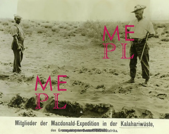 : Members of the Macdonald Expedition in the : Members of the Macdonald Expedition in the
