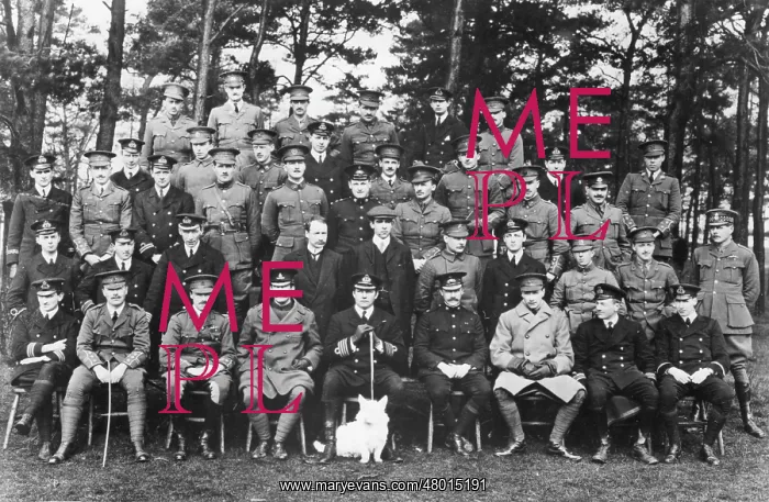 : Members of No. 1 Course, Central Flying School, WW1 : Members of No. 1 Course, Central Flying School, WW1