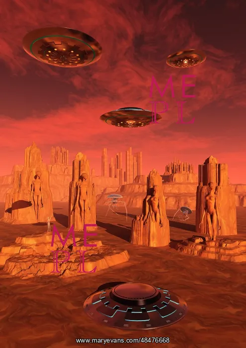 : Members of the planets advanced civilization leaving Mars : Members of the planets advanced civilization leaving Mars