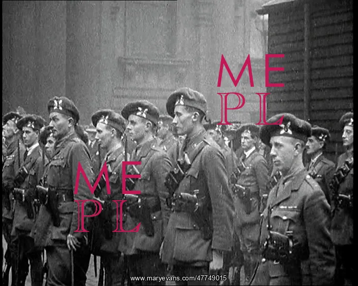 : Members of the Royal Irish Constabulary Lining : Members of the Royal Irish Constabulary Lining